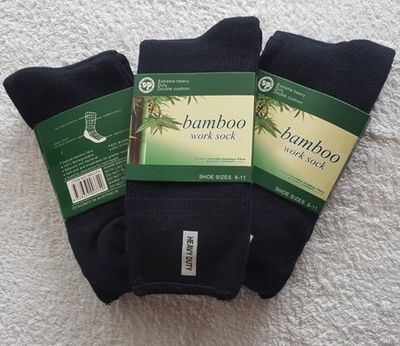 SOCKS Bamboo Socks - Aussie designed, made from ecologically sustainable bamboo, super soft and absorbent. Very last of this lot ...only 2 pairs left ...bargain priced at AU$7.99 per pair. Were $11