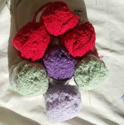 Boucle12ply 100grams -- 100% Aussie alpaca - Scarlet red, Lichen green, Wisteria/light mauve & Lilac/twilight lavender. (2x50g balls) RRP 50g/18.95 ie.$37.90/100g Now only... Boucle12ply 100grams -- 100% Aussie alpaca - Scarlet red, Lichen green, Wisteria/light mauve & Lilac/twilight lavender. (2x50g balls) RRP 50g/18.95 ie.$37.90/100g Now only...
