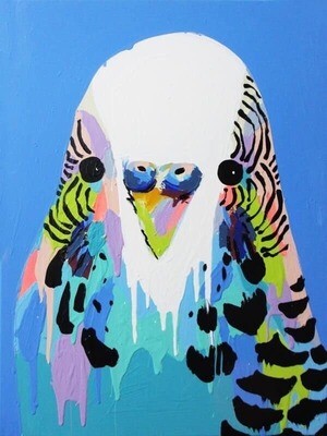 Digital painting class - Budgie