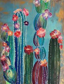 Digital painting class - Cactus