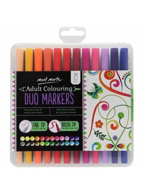 Mont Marte Duo Markers 24pk