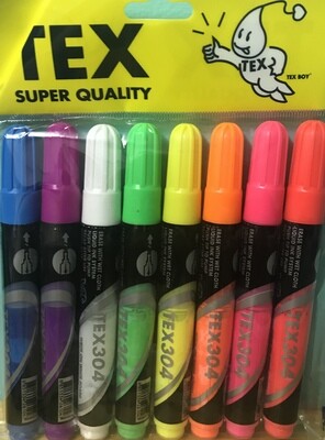TEX Chalk Paint markers (8 pack)