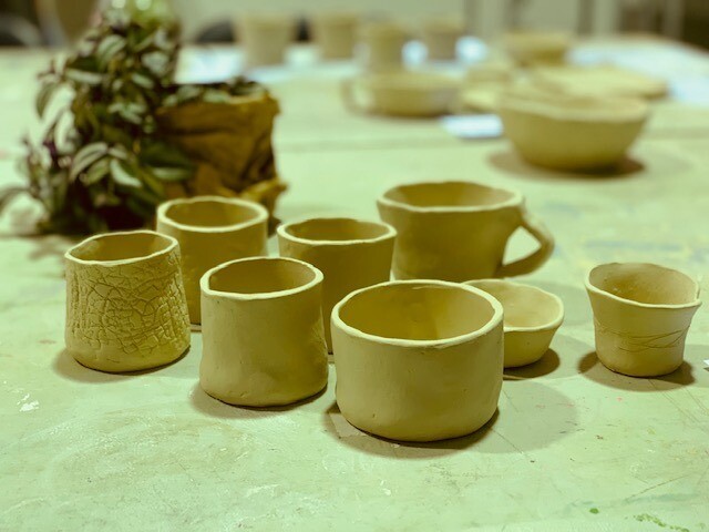 Clay hand building workshop - Thursday 20th January 2022 6:30pm - 9pm
