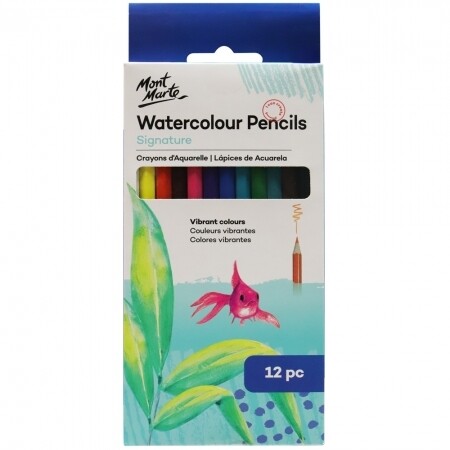 MM Watercolour Pencils 12pc