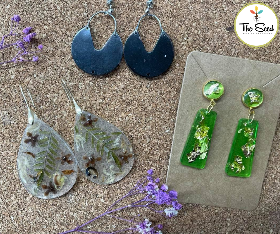 Mother Daughter Resin Jewellery Workshop - Sunday 30th January 10.30am-12pm