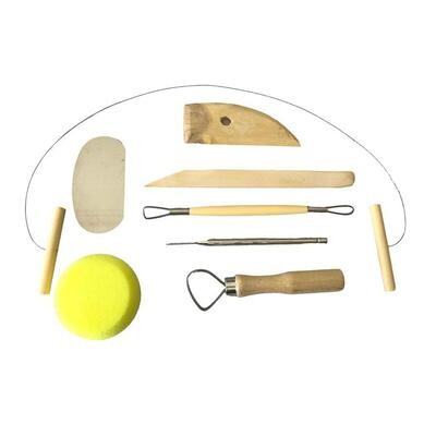 Pottery Tool Kit 8 Pieces