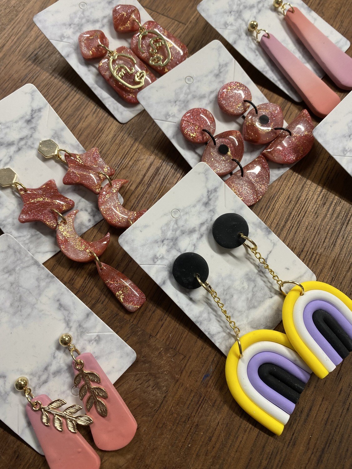 Polymer Clay Earrings, Friday 5th November 6-9pm