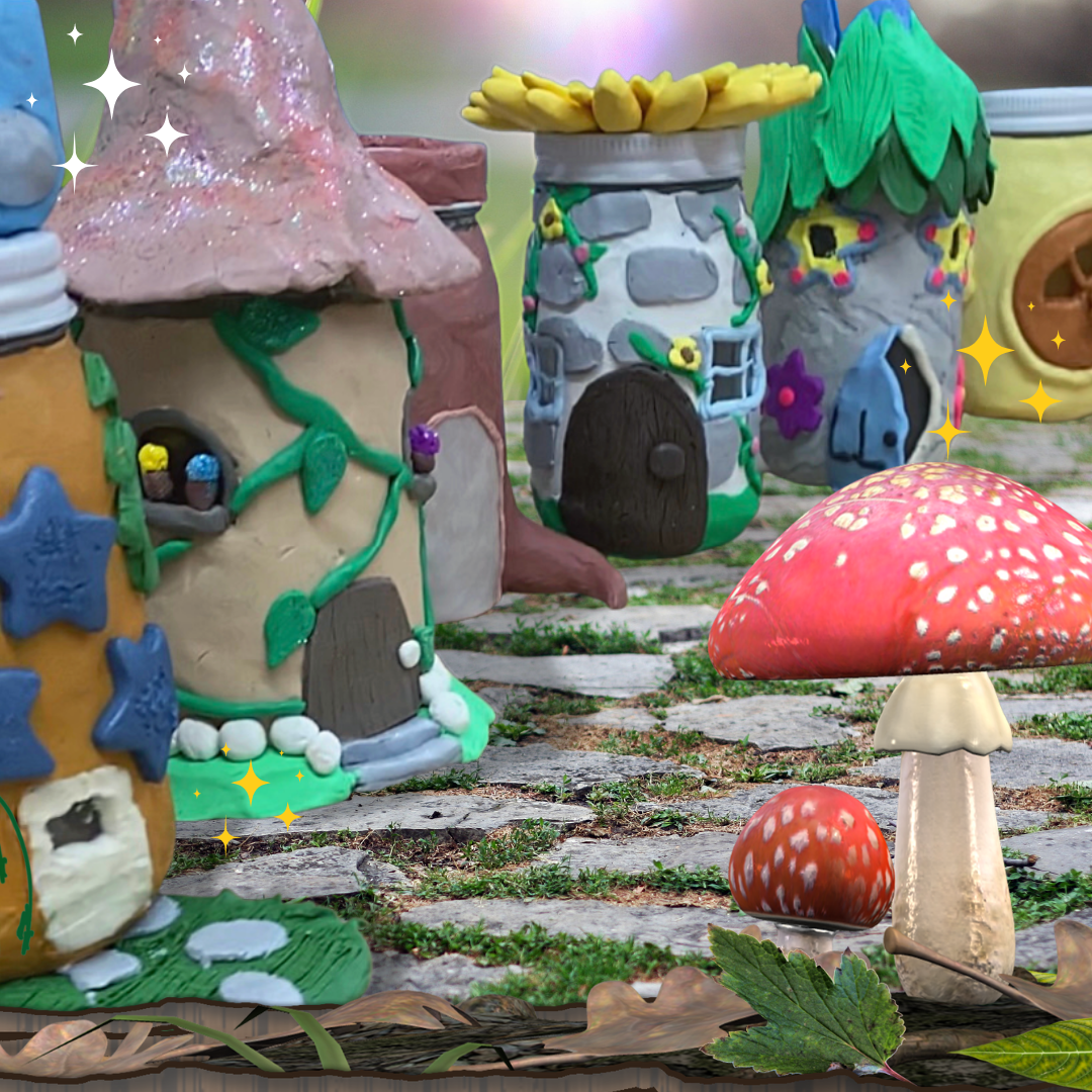 Polymer Clay Fairy House Workshop! Friday 7th January 10am-12pm