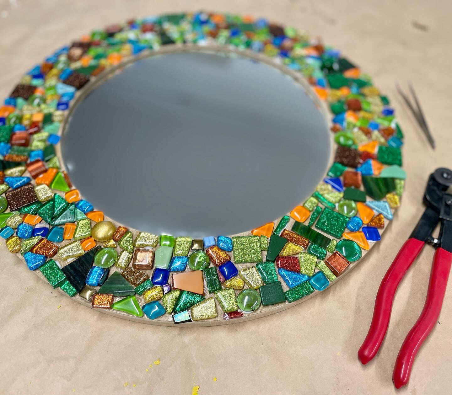 Mosaic Mirror Workshop - Thursday 23rd June 10:30am-1pm