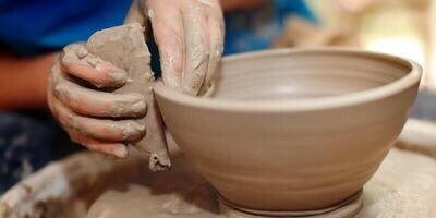 Intro to Pottery Wheel- Tuesday 11th October 6pm