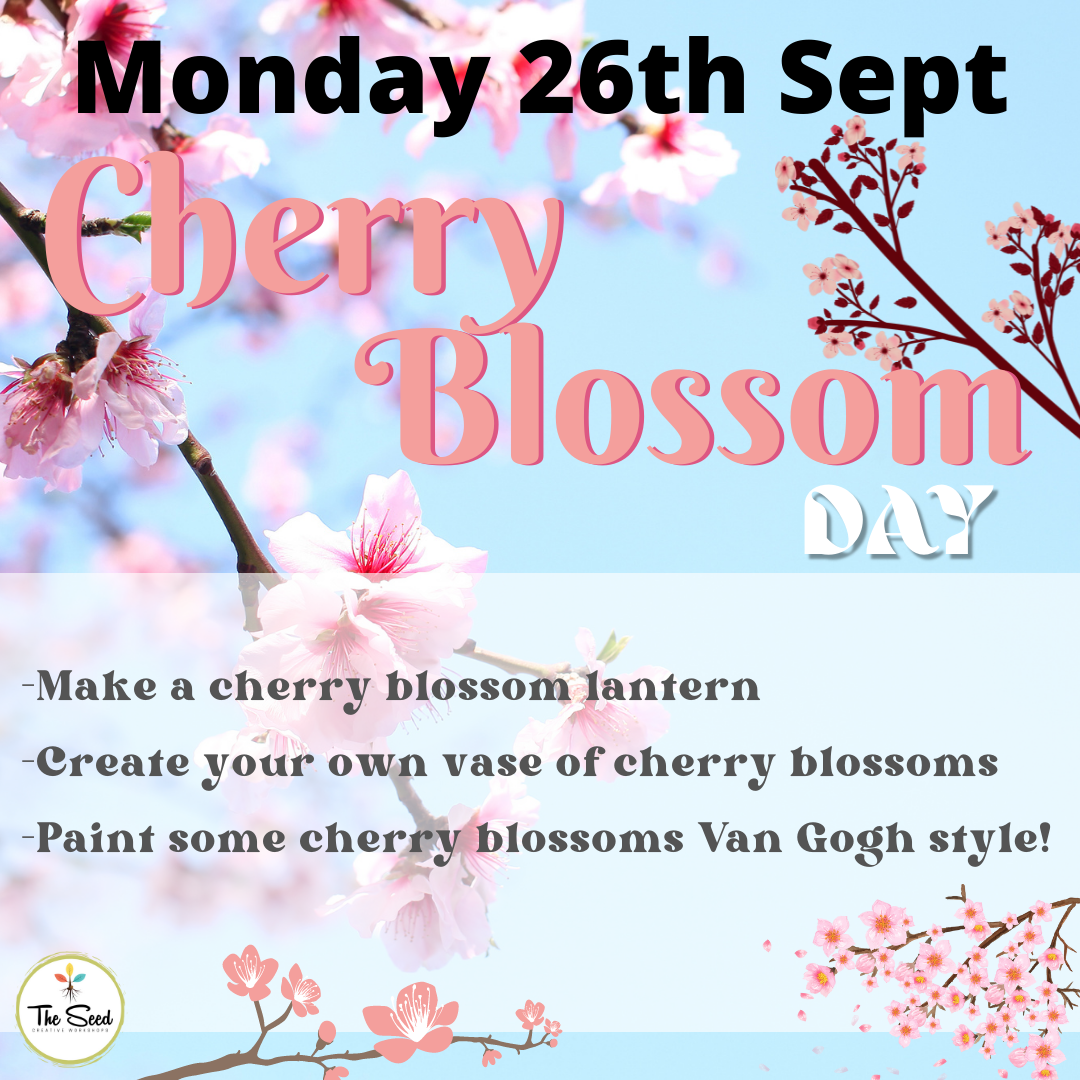 Cherry Blossom Day- Monday 26th Sept - Single Day