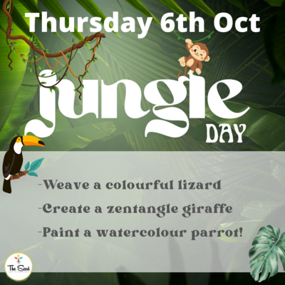 Jungle Day- Thursday 6th October - Single Day