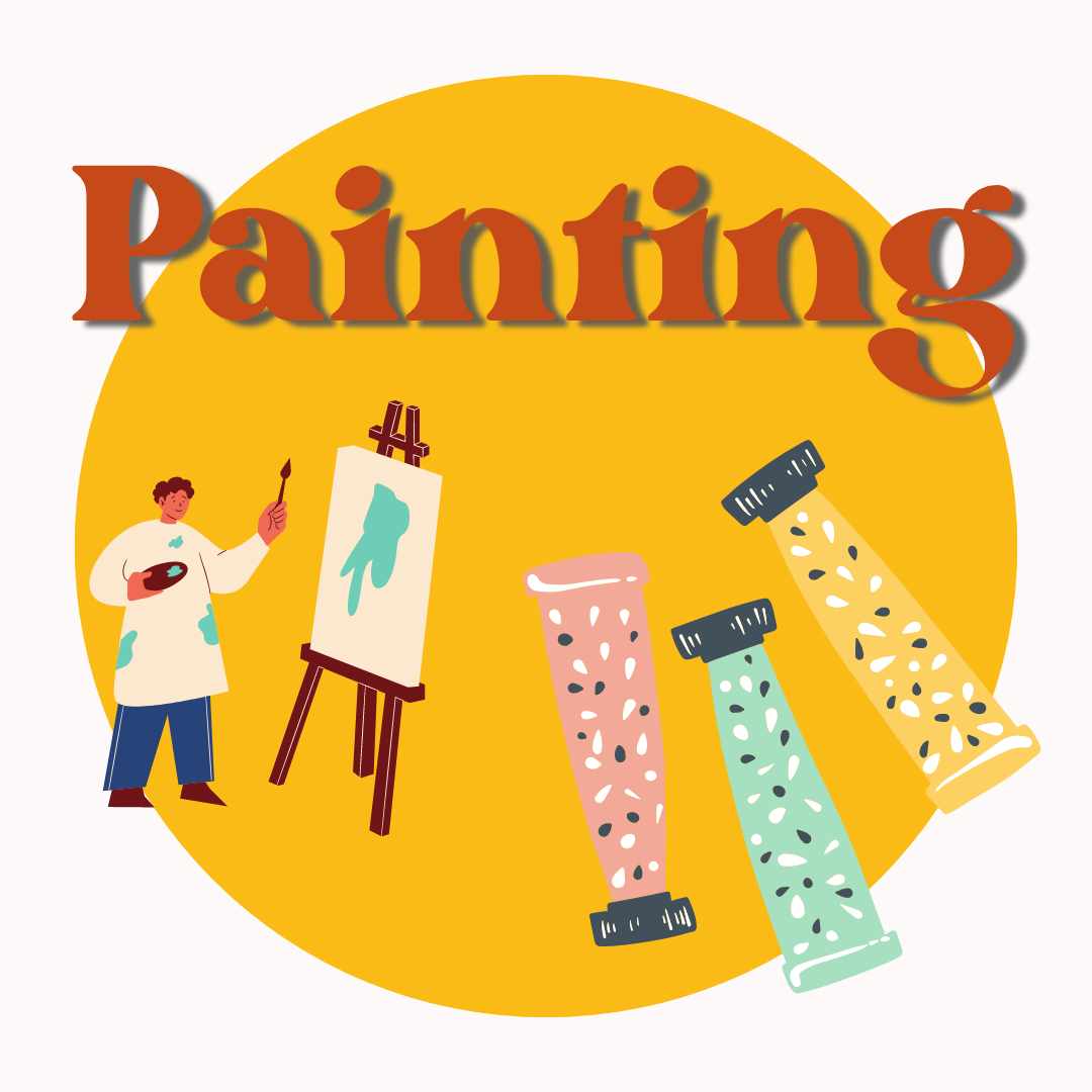 Painting 8+, Monday's 4-5.15pm
