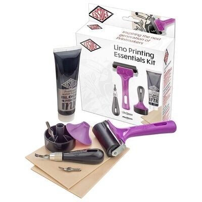 Essdee Lino Cutting &amp; Printing Essentials Kit