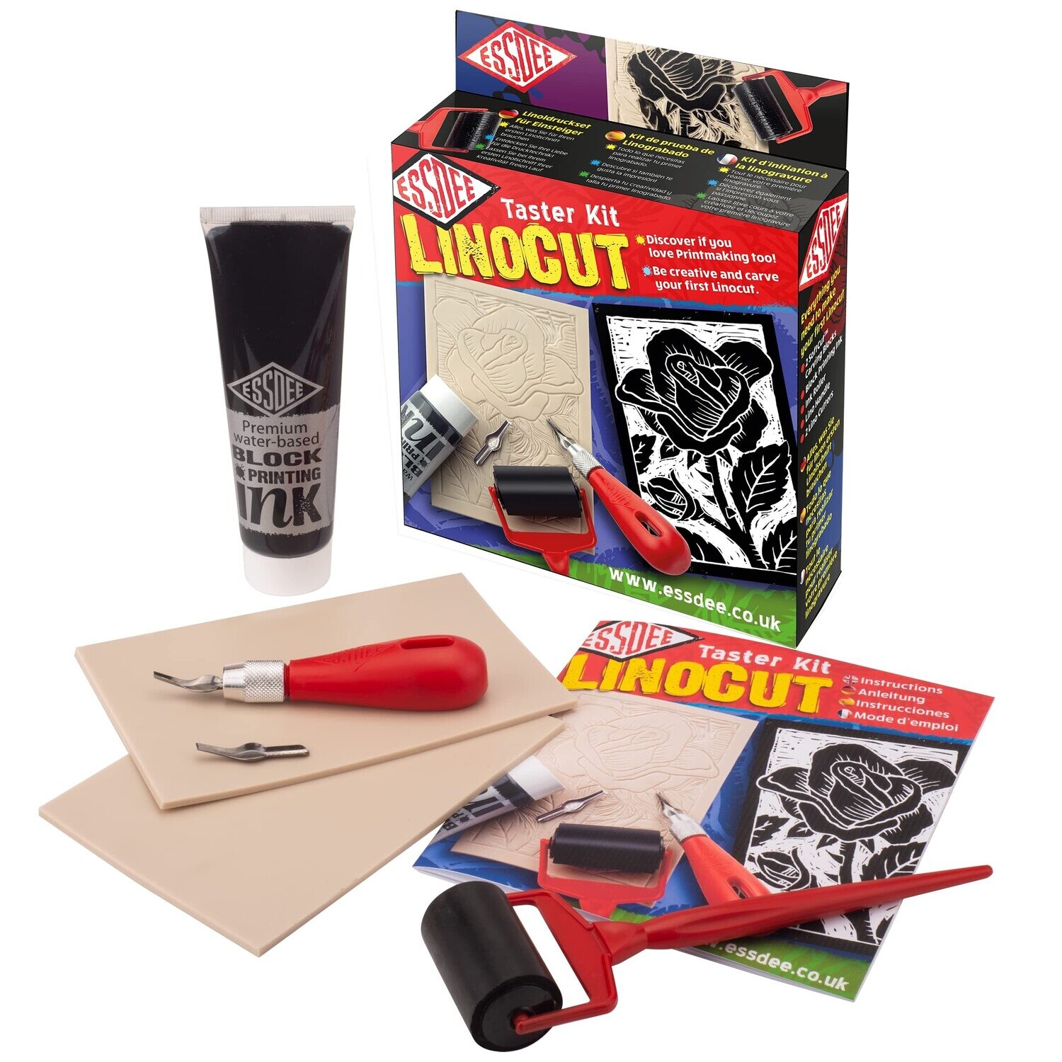 Essdee Lino Cutting &amp; Printing Starter Kit