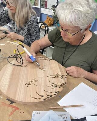 Pyrography For Beginners - Wednesday 8th May, 6-8pm