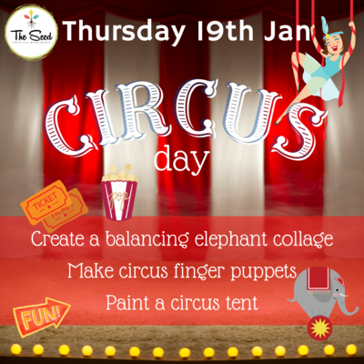 Circus Day- Thursday 19th Jan - Single Day