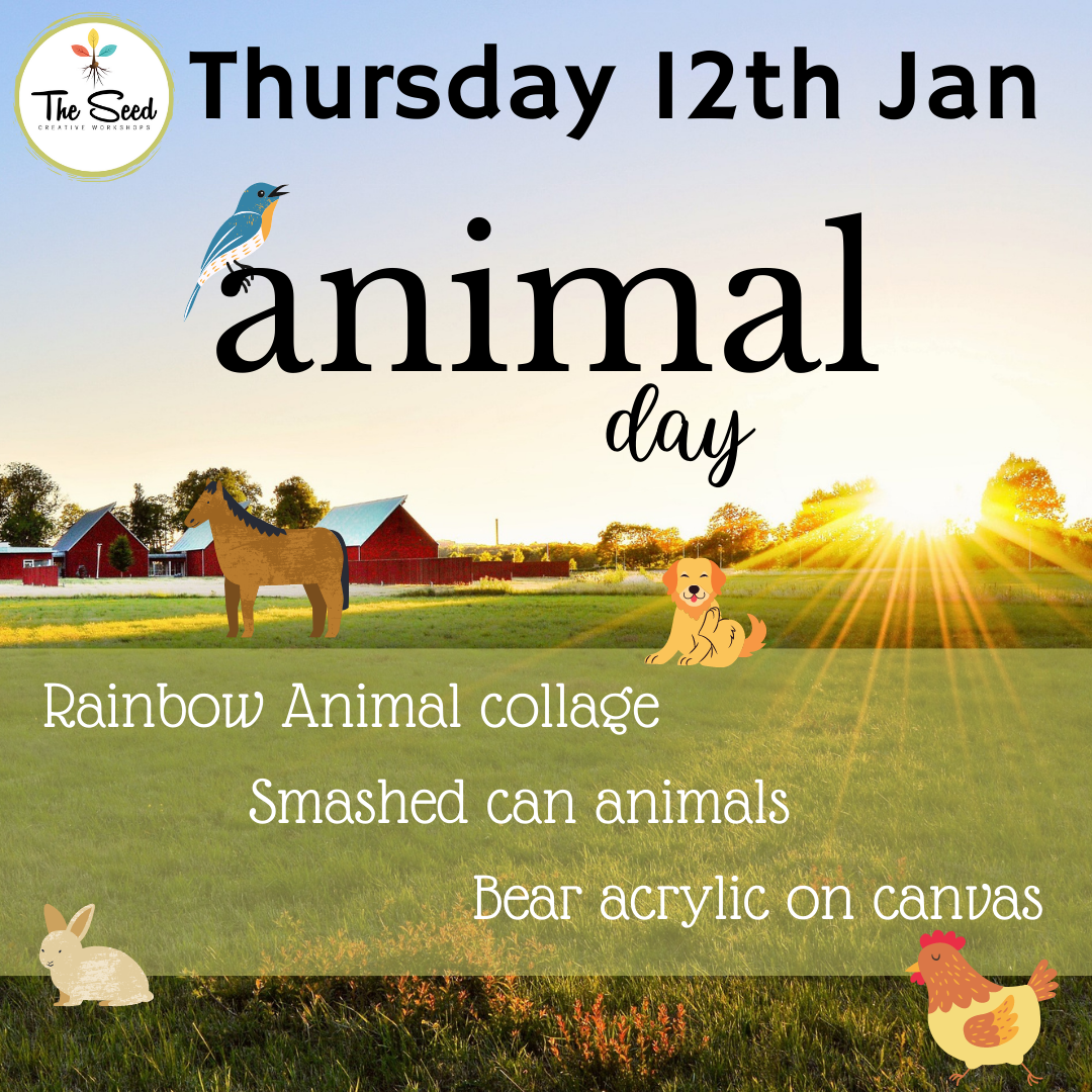 Animal Day- Thursday 12th Jan - Single Day