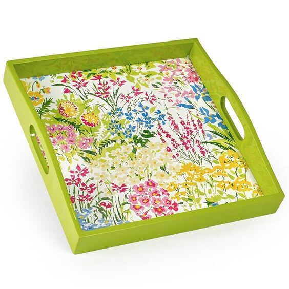 Hand Painted Floral Serving Trays, Sunday 12th March 11am-1pm