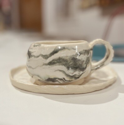 Clay Cup and Saucer- Saturday April 8th, 2-4pm