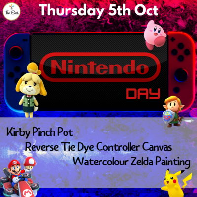 Nintendo Day 5th October- Spring School Holidays - Single Day