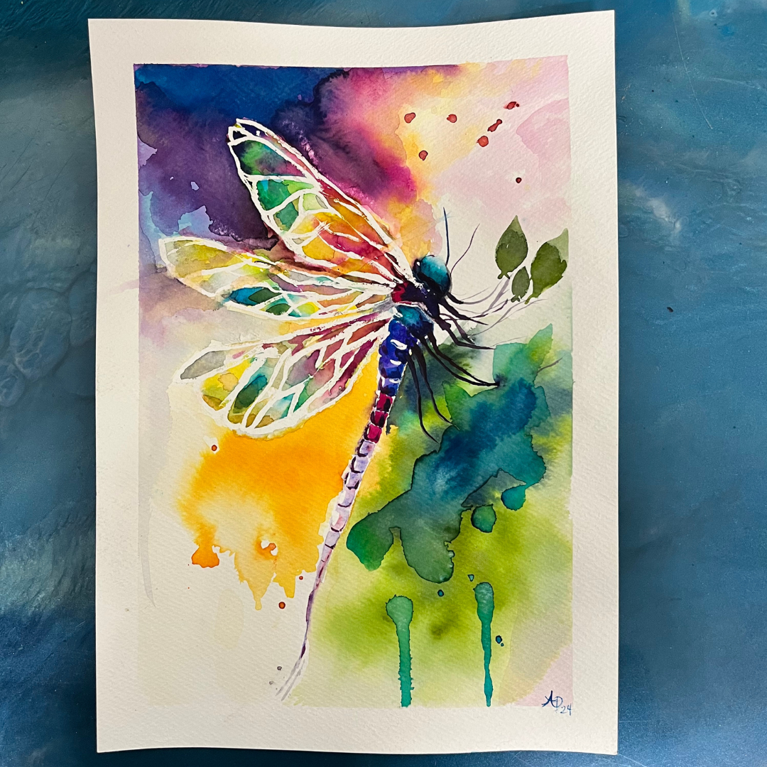 ***BIRTHDAY SPECIAL*** Watercolour Dragonflies- Friday 22nd March 6-8pm