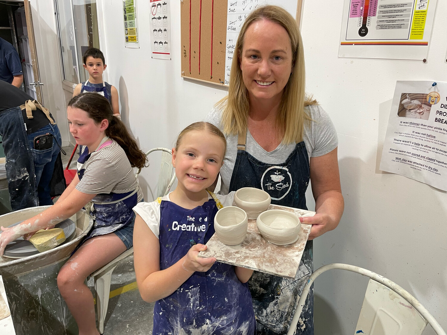 Clay with Me! Parent and child Pottery Wheel - Saturday May 25th, 3.30-5.30pm