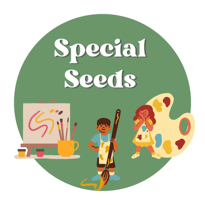 Special Seeds- Art for NDIS kids ages 6-16, Wednesday 3:45-4:45pm.