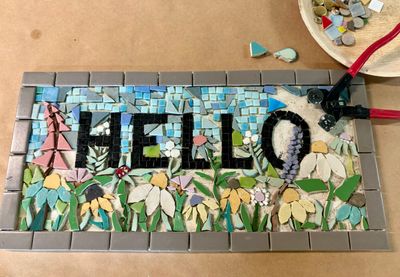 Mosaic Sign Workshop - Sun. 27th Oct. 1-4pm