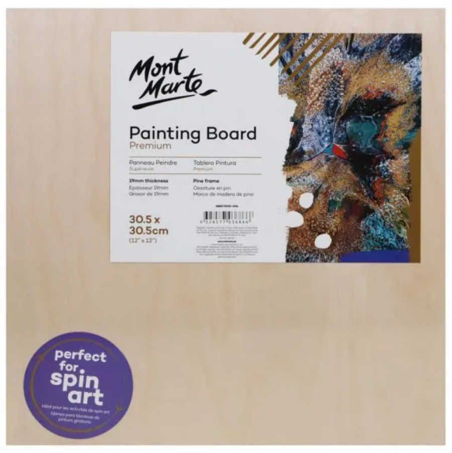 Mont Marte Painting Board 30.5cm x 30.5cm