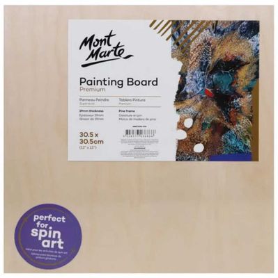 Mont Marte Painting Board 30.5cm x 30.5cm