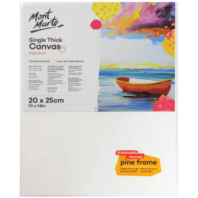 Single Thick Canvas 20 x 25 cm