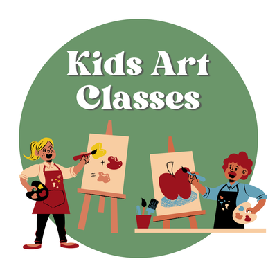 Saturday Kids Art Class, Drop in. 10-11:15am
