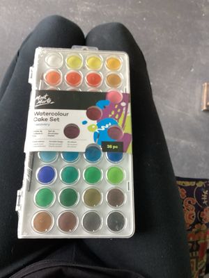 Monte Marte Watercolour Cake Set 38 Colours