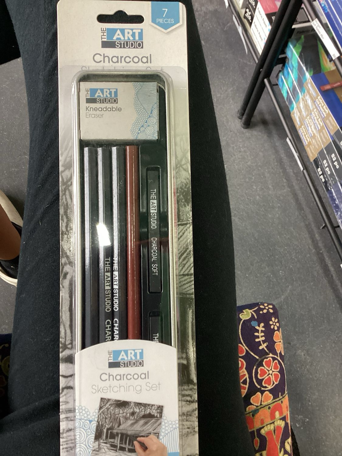 Charcoal Sketching Set 7pc