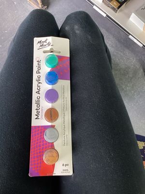 Metallic Acrylic Paint Discovery 6pc