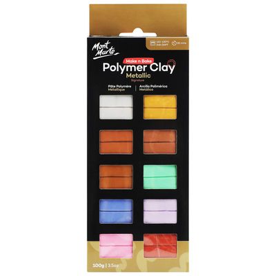Mont Marte Metallic Polymer Clay 100g
