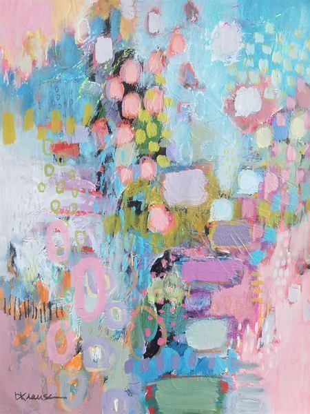 Contemporary Abstract Mixed Media Workshop, Sat July 26th, 6-8pm