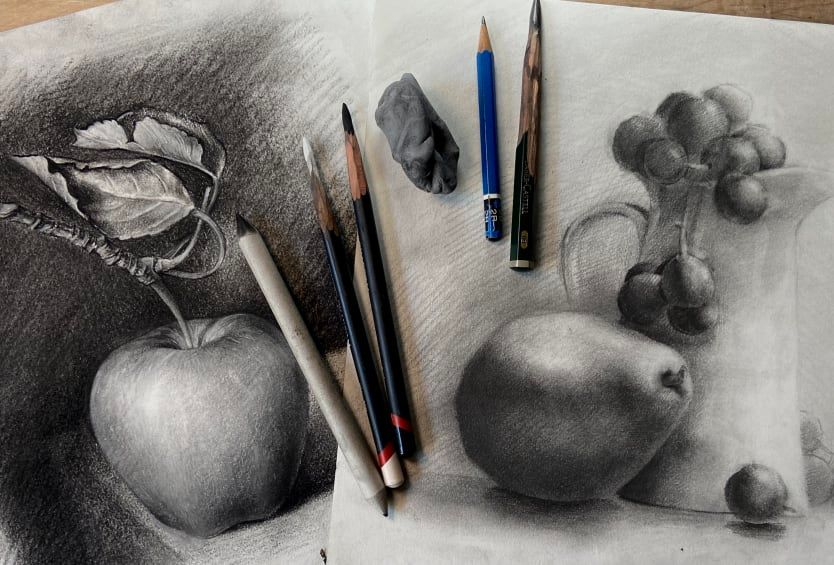 Still Life Drawing Workshop, Sunday June 22nd 2-4pm