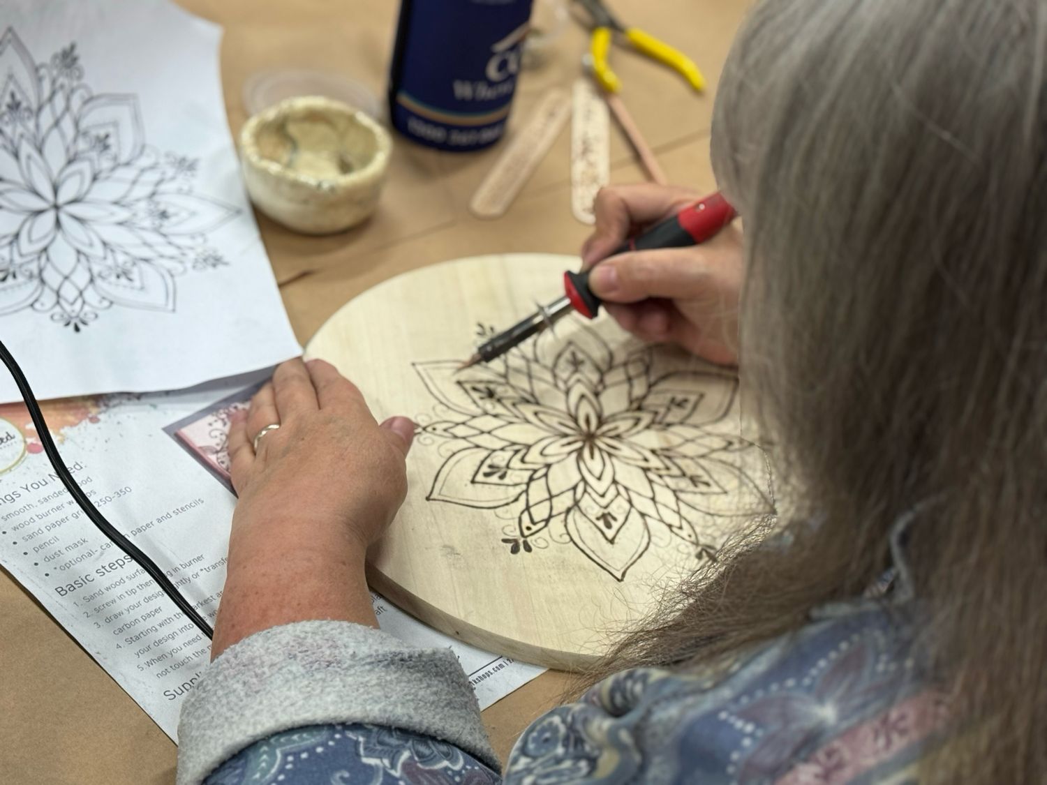 Pyrography Wood Burning Workshop - Friday 12th September, 6:30-8:30pm