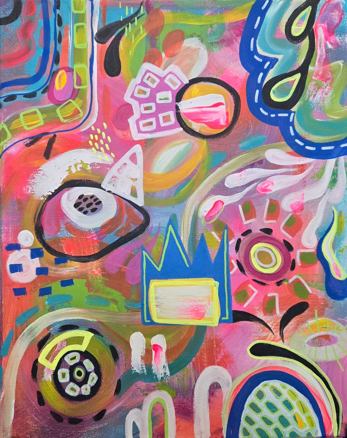 Contemporary Abstract Mixed Media Workshop, Saturday 27th September, 6-8pm