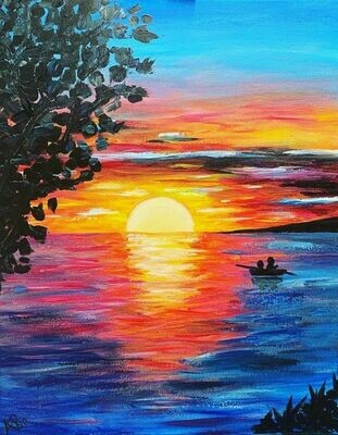 Digital painting class - Evening Paddle