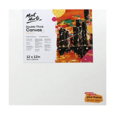 Mont Marte Double Thick Canvas 12 x 12in