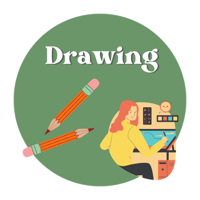 Drawing ages 10+, Thursday's 4-5.15 pm