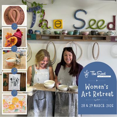Women's Art Retreat at The Seed Art School 28-29th March 2026