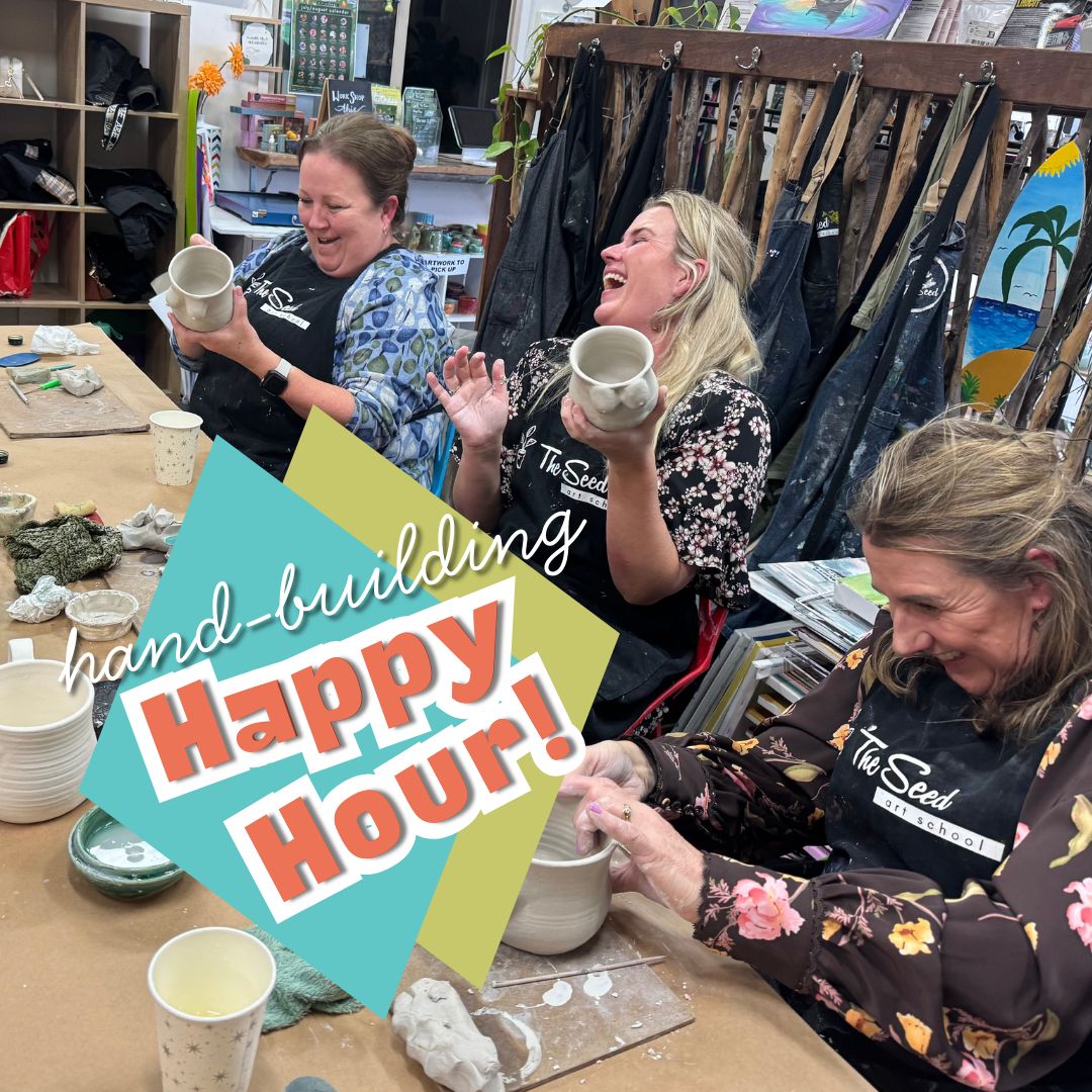 Hand-building Happy Hour(s)! Friday 20th March 1-3pm