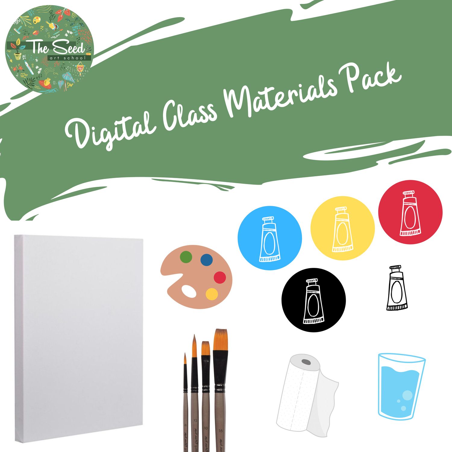 Digital Painting Class Materials Pack