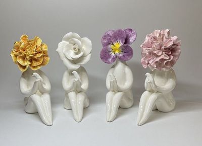 Ceramic Floral Femmes, Sunday August 23rd, 2-4pm