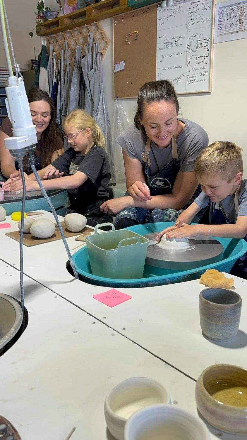 Clay with Me! Parent and child Pottery Wheel - Sunday 20th September 1-3pm