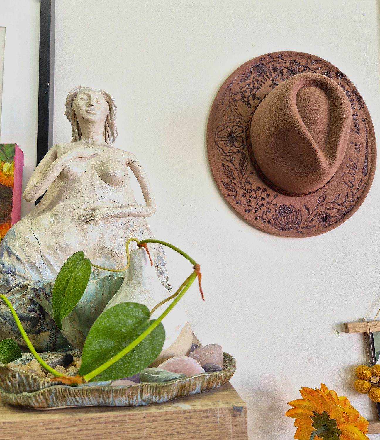 Brimmed Hat Pyrography, Saturday 14th November 6pm - 8pm